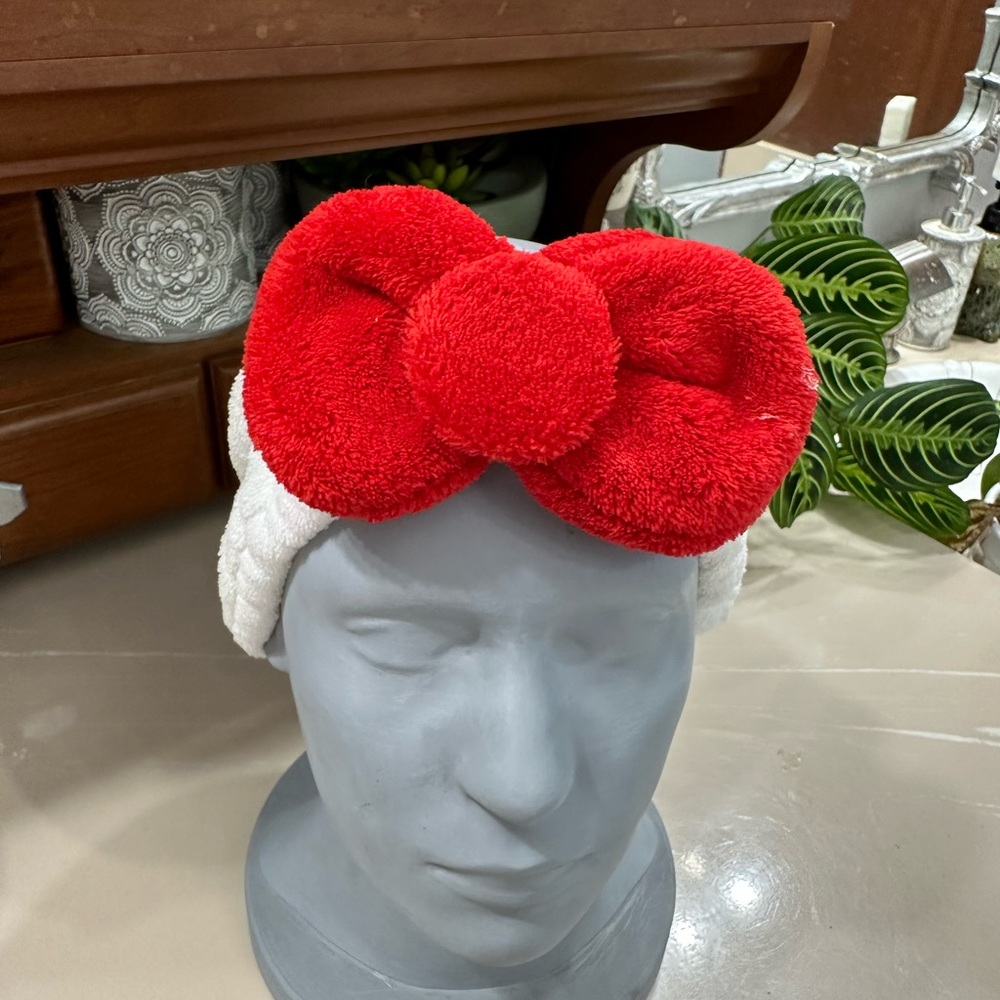 VTG Y2K 2013 Hello Kitty Sanrio Bow Stretchy Headband
